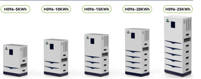 Lifepo4 48V Lityum Pil Paketi 200Ah 400ah 51.2v Enerji Depolama Sistemi Ev İçin 1