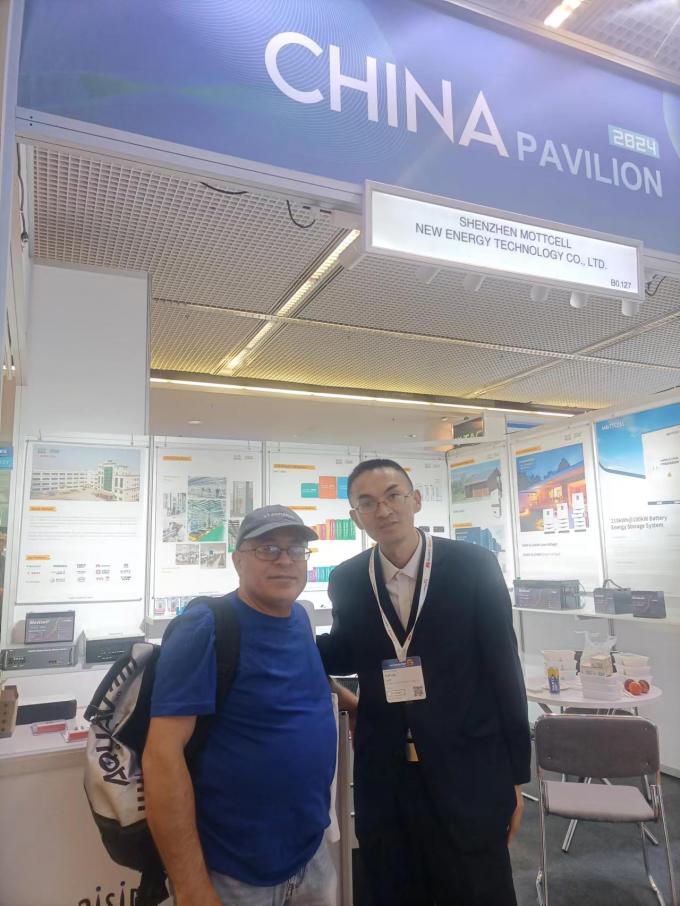 hakkında en son şirket haberleri Mottcell, Yeni Enerji Depolama Çözümlerine Önderlik Eden Intersolar Europe 2024'te Tanıtıldı  1