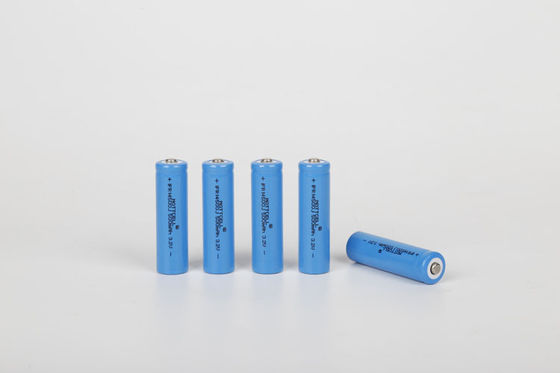 Lifepo4 AA Yüksek boşaltma hızı pilleri IFR 14500 Pil 3.2V 400mah