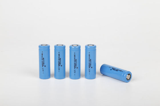 CE IFR 18650 Yüksek boşaltma hızı Aküler Güneş ışığı Yaşam boyu PO4 Akü 3.2V 1500mah