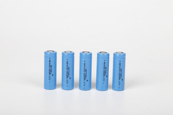 LiFePO4 3.2V 18500 Şarj edilebilir Pil 1200mAh Yuvarlak 18490 Li Ion Pil Hücresi