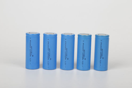 3.2V 6000mah Silindir Pil Hücresi Şarj edilebilir Derin Döngü 32700 32650 Lifepo4 Hücresi
