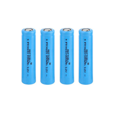 3.2V 1000mAh 800mAh Silindir Lityum Pil Lifepo4 IFR 14650 Güneş ışığı için