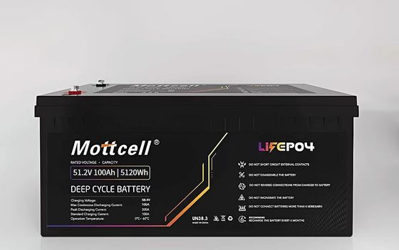 LiFePO4 Endüstriyel Lityum Bataryası 48V 100Ah Elektrikli Çatal ve Güneş Enerjisi İçin