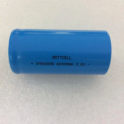 3.2V Lifepo4 Li Ion Silindir Lityum Pil Hücresi 32700 32650 5000mAh 6000mAh