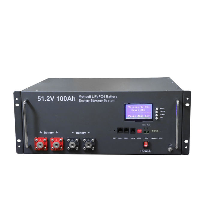 19" Rack Ess Özelleştirilebilir Konut ESS DC 50ah 100ah Lityum Pil Enerji Depolama Çözümleri 0