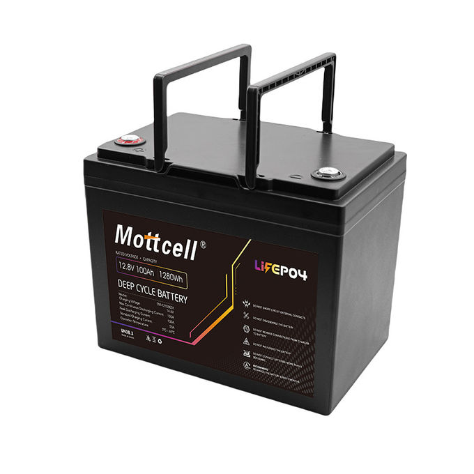 Taşınabilir Yüksek Sıcaklık 12V LiFePO4 Pil Paketi 14.6V Şarj Voltajı 0